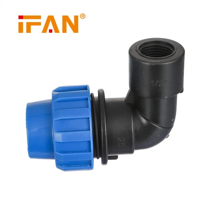 602 HDPE পাইপ ফিটিং মহিলা কনুই