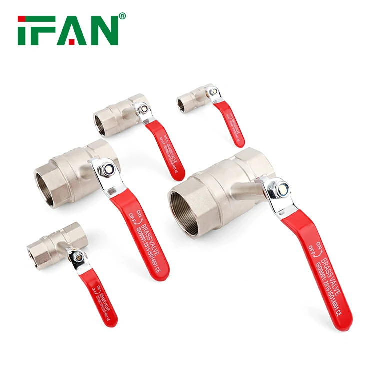 1/2 ''-2 '' জাল হাই হ্যান্ডেল ব্রাস বল ভালভ
