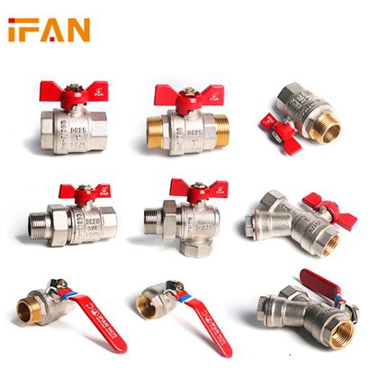 ড্রেন পোর্ট সহ ব্রাস বল ভালভ